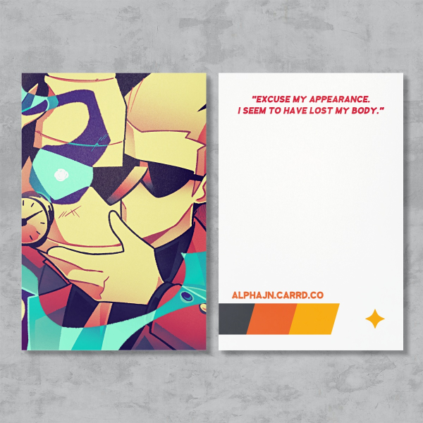 Ghost Trick Postcard