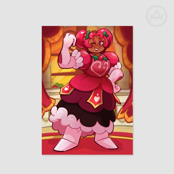 Hollyberry Cookie Print