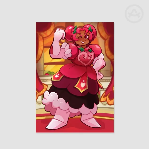 Hollyberry Cookie Print