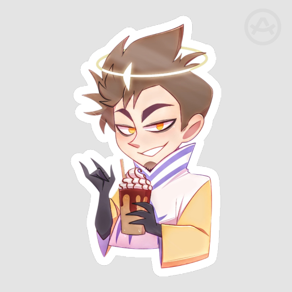 Adam Drink Stickers