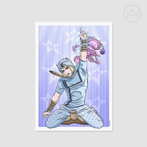 Johnny Joestar  Poster Printing