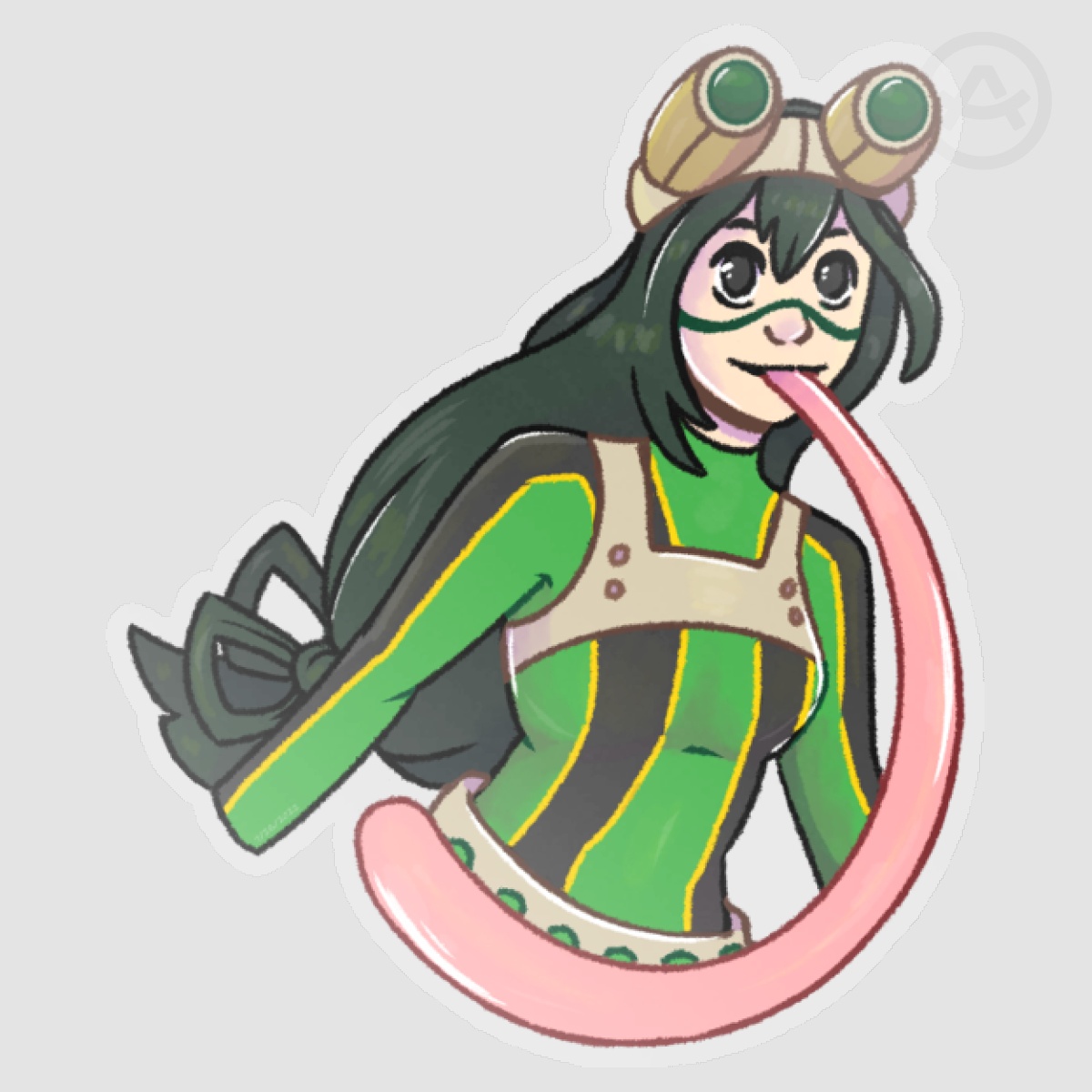 Froppy Vinyl Sticker