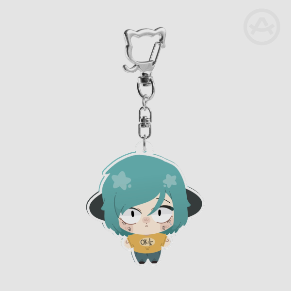 Nyon Clear Acrylic Keychains