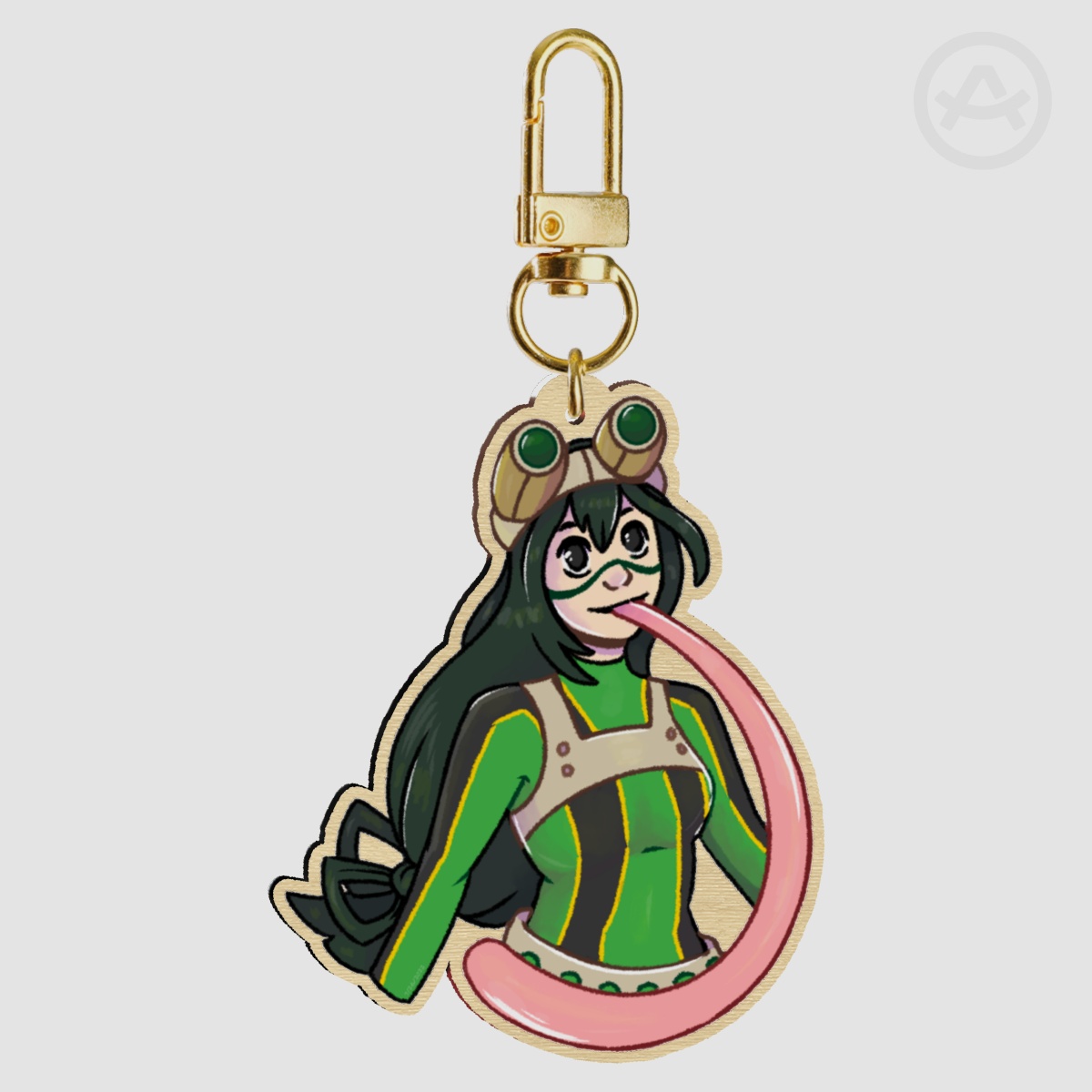 Froppy Wood Charm