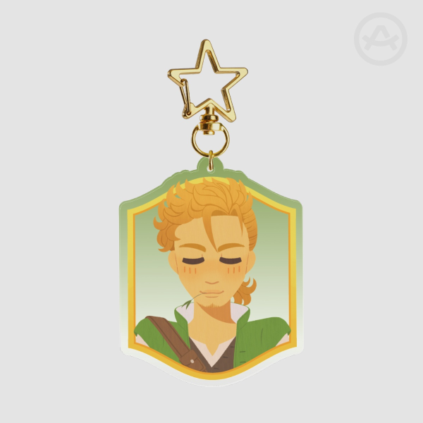 - Octopath Traveler - Alfyn Keychain