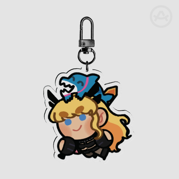 Jeff & Magik KEYCHAIN [Marvel Rivals]