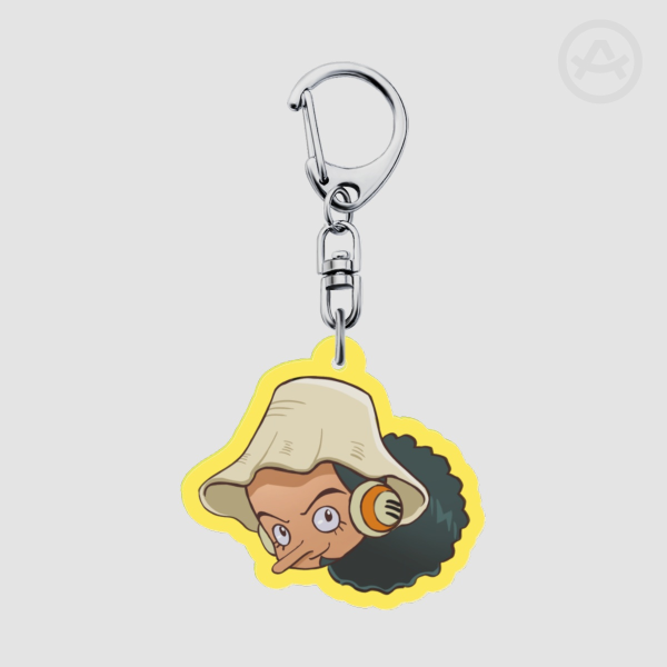 Usopp Colored Edge Acrylic Keychains
