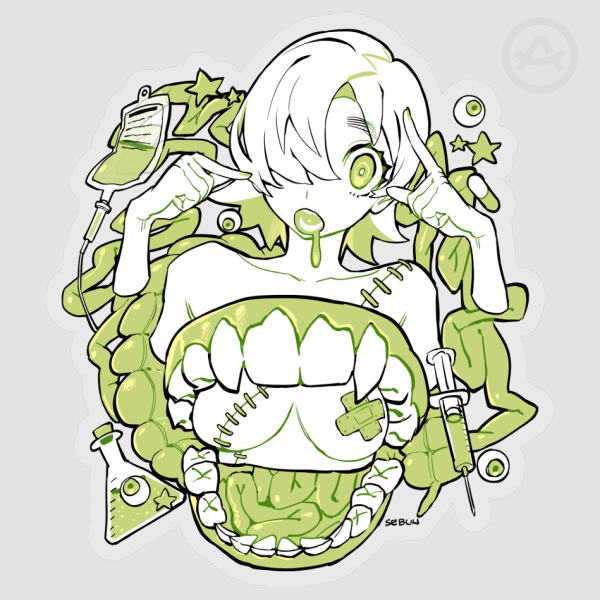 Kimidori POP GORL!! Sticker