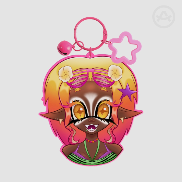 Frye (manba gyaru) keychain