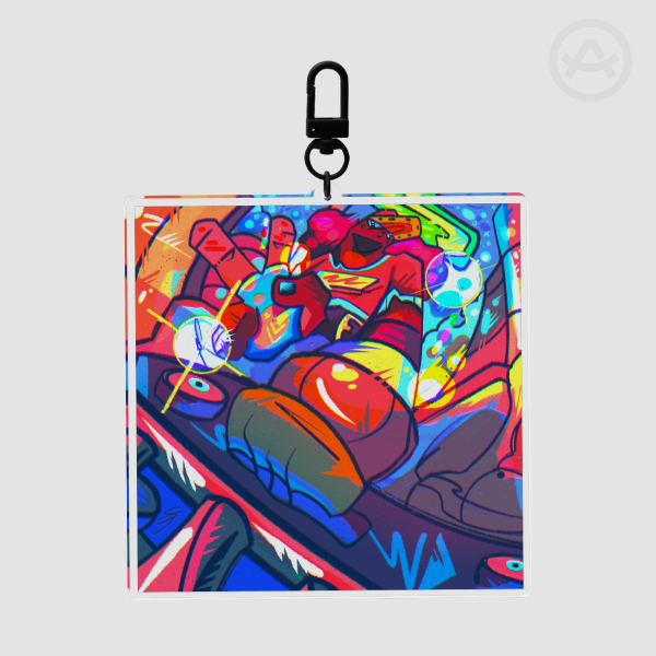 Skate Acrylic Keychains