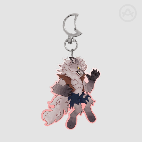 Silver - Deadlock Keychain!