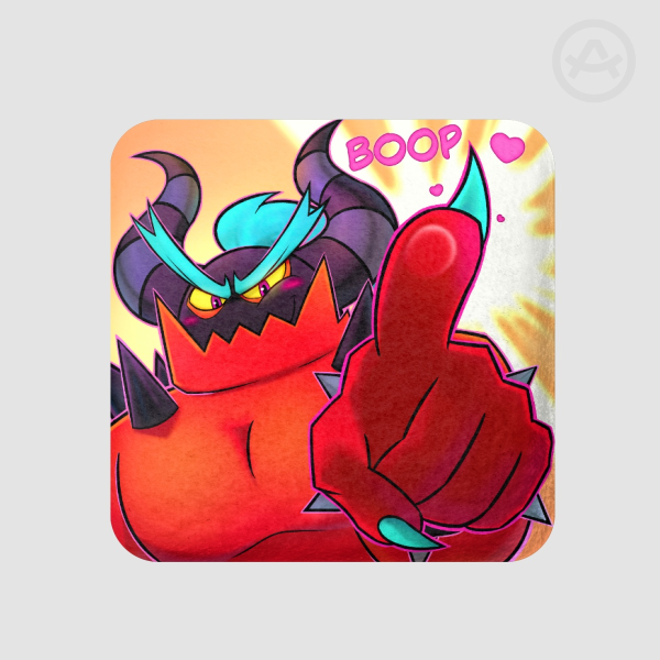 Zavok Boop - Plush Badge