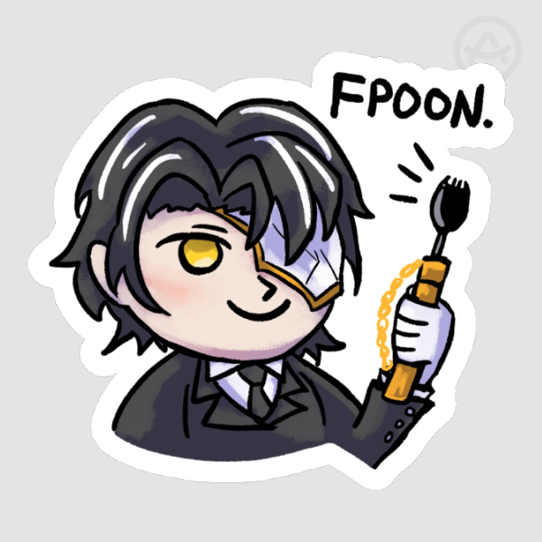 Rien Fpoon Sticker