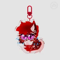 Soda Pop Big Eyes Keychain