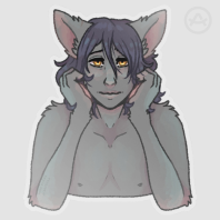 Catboy OC Vinyl Sticker