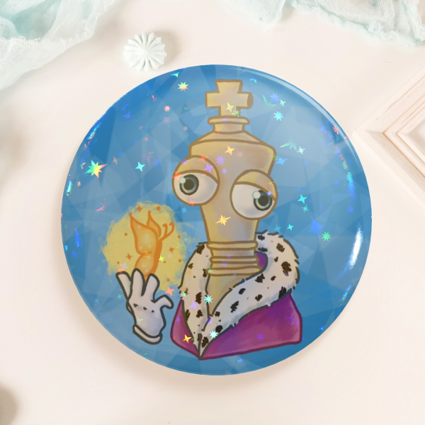 Kinger  Round Badges (Button Pins)