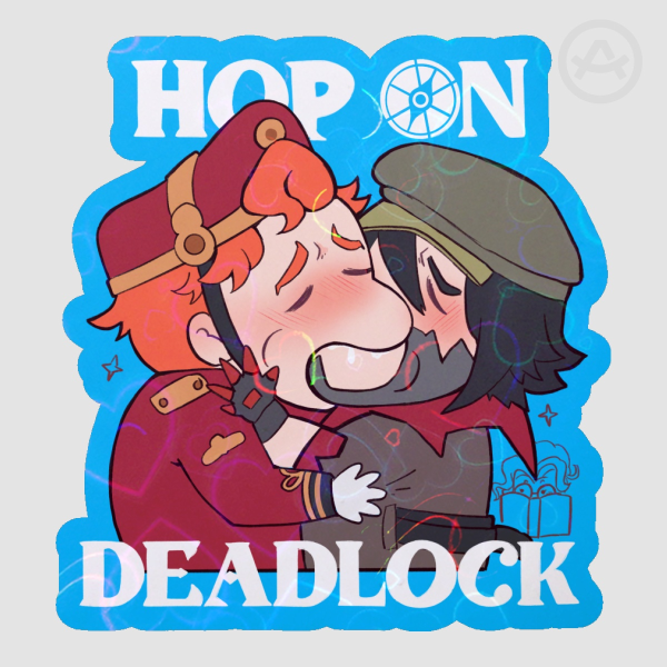[Deadlock] Doorman x Drifter - Hop on Deadlock sticker