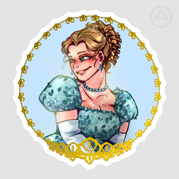 Francesca Foil Stickers