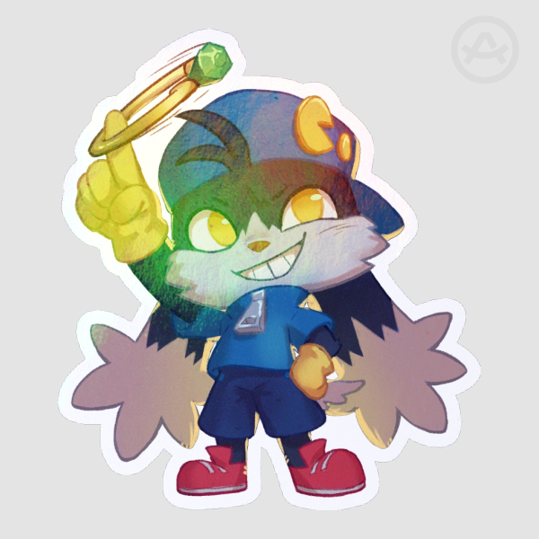 Klonoa 2 Stickers