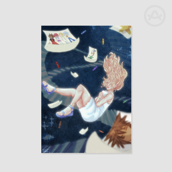 Naminé CoM Kingdom Hearts A4 Print