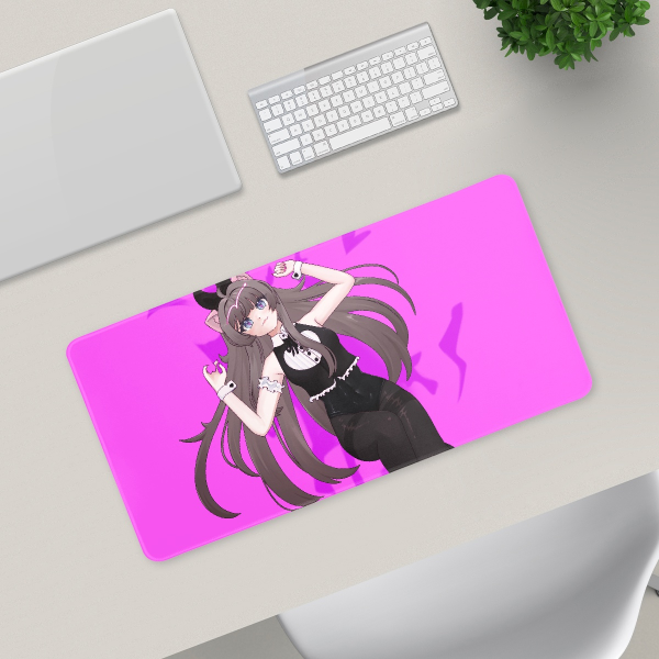 Mittens Bunny girl Desk mat