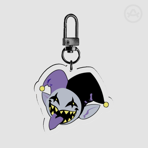 Jevil Acrylic Keychain