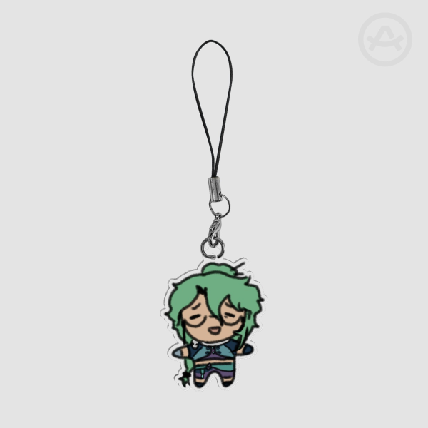 Tiny Baizhu Phone Charm