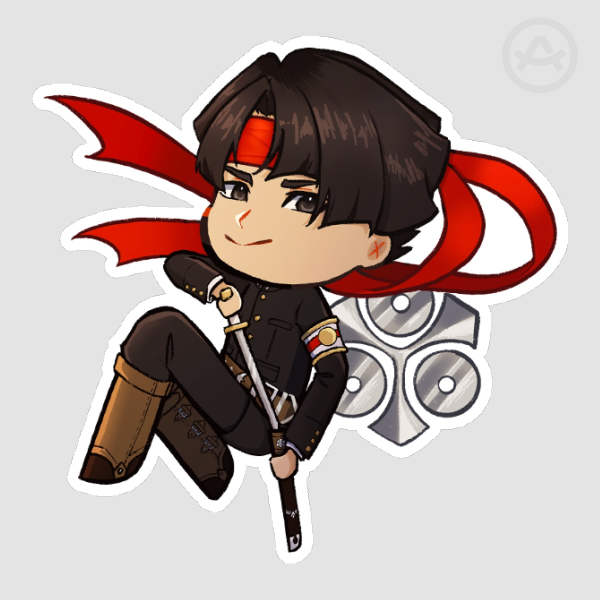 Kazuma Asogi Sticker (TGAA)