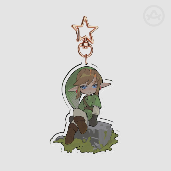 Link Skyward Sword Acrylic Keychain