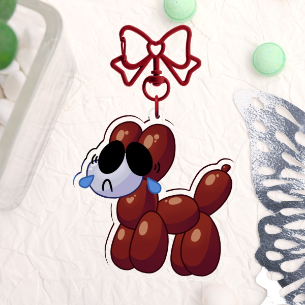 Balloon Dog Gangle Keychain [73x69 mm]