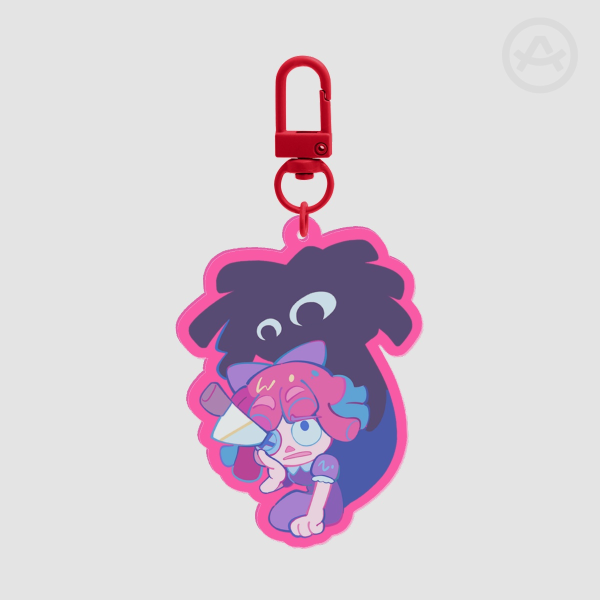 Ragatha acrylic keychain