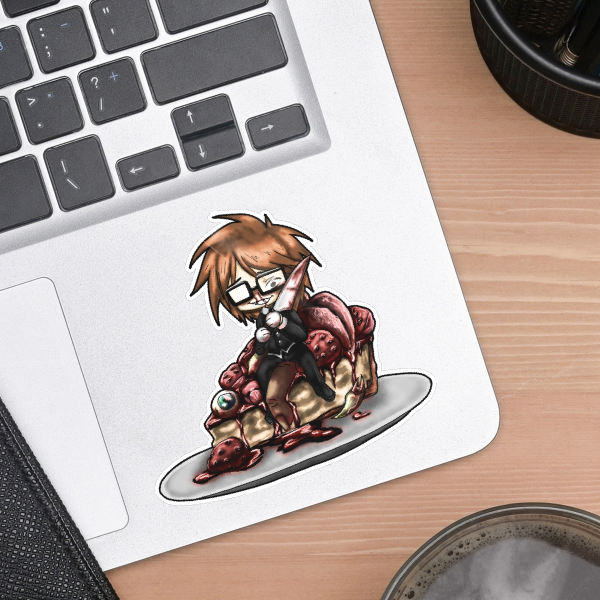 Randal Ivory ( RANFREN ) Cheesecake STICKER