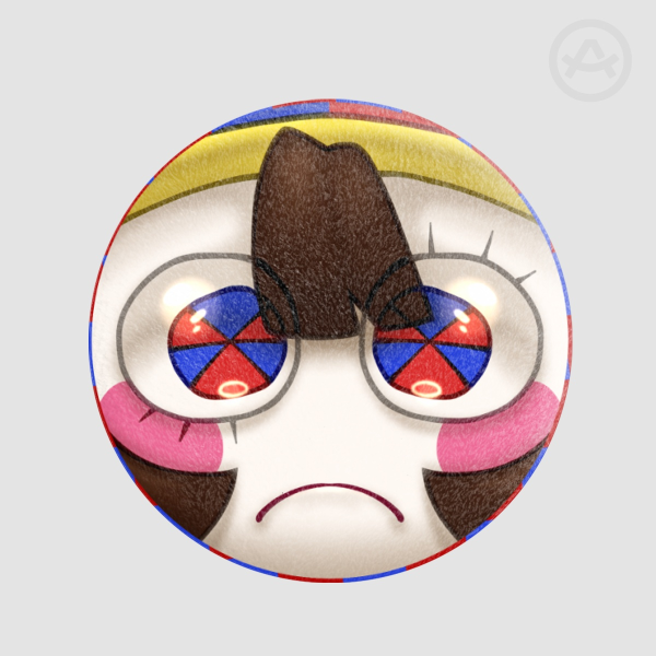 TADC Pomni | Plush Badge