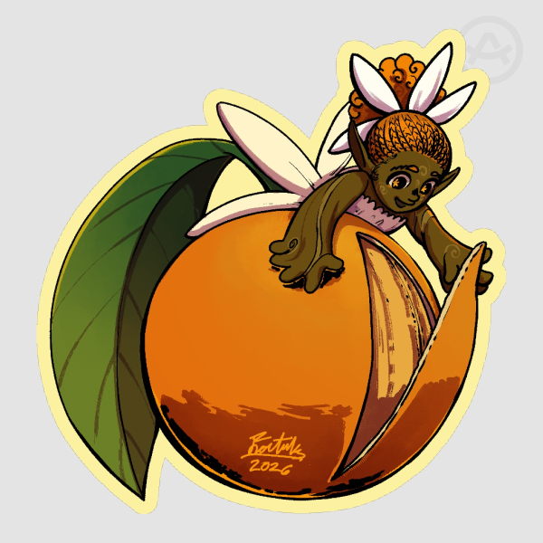 Orange Fairy Color Die-Cuts