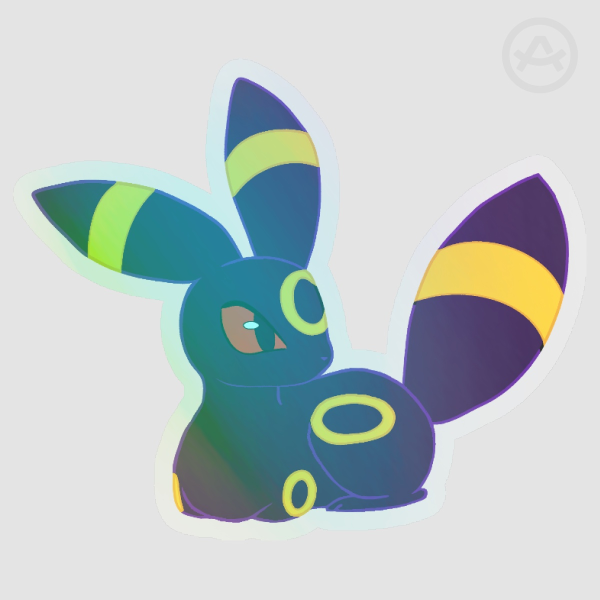 Umbreon Rainbow Sticker
