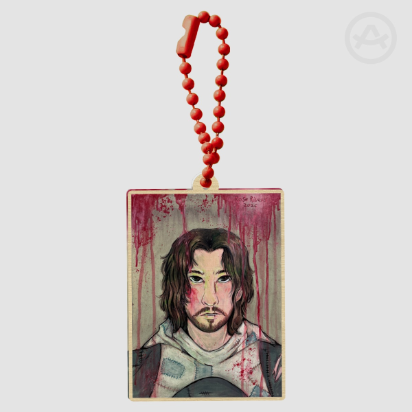 Iron Lung Simon Wood Keychain