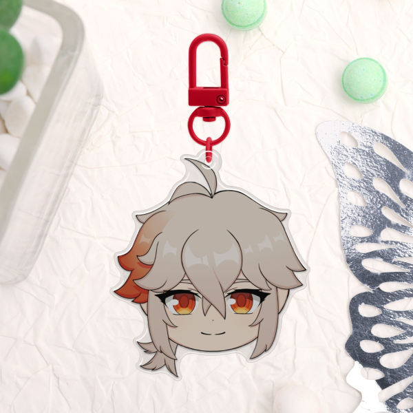 Kazuha Epoxy Keychain