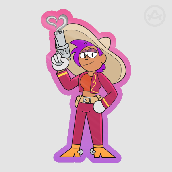 Character Stickers - Enid
