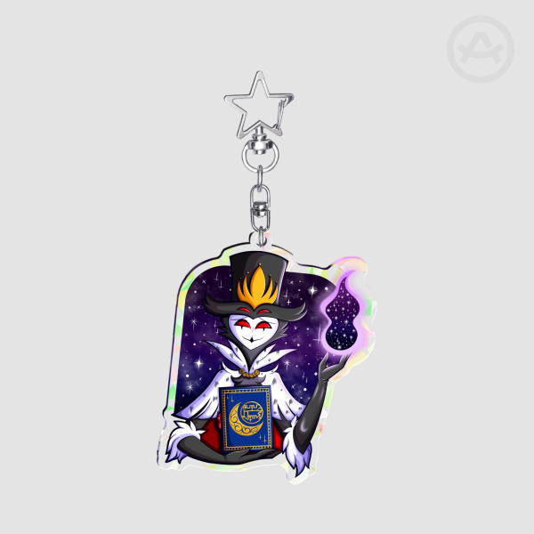 Broken Glass Acrylic Keychains - 2.76"(70mm), ①