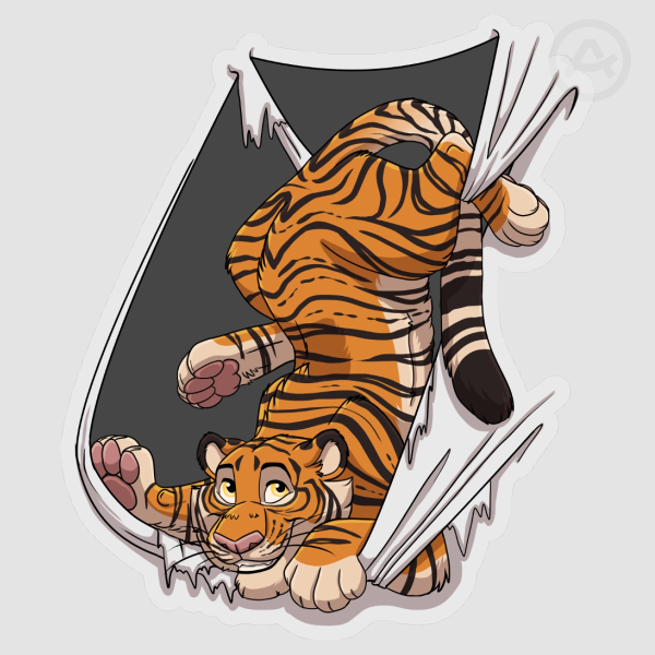 Tangled Tiger (orange)