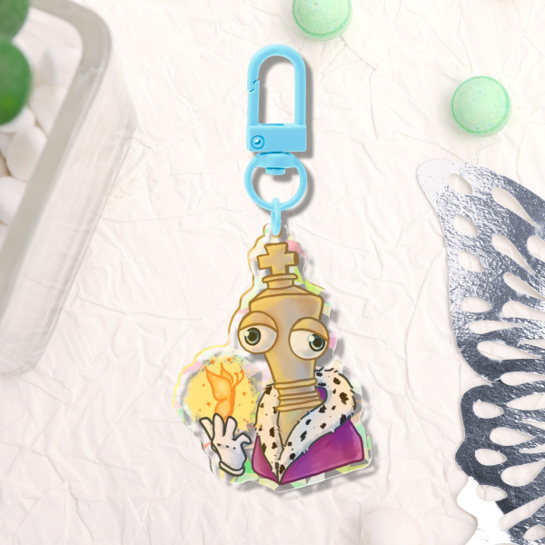 Kinger Broken Glass Acrylic Keychains