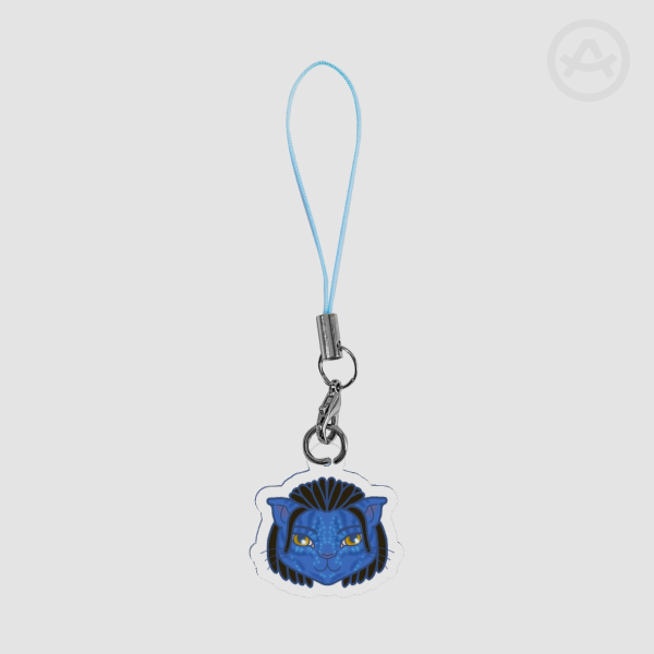 JAKE SULLY - Clear Acrylic Phone Charm