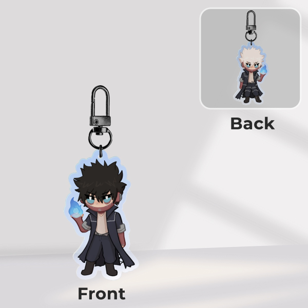Dabi 2.5" Keychain Double sided