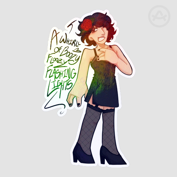 Monique Gibeau / Noel Gruber Sticker