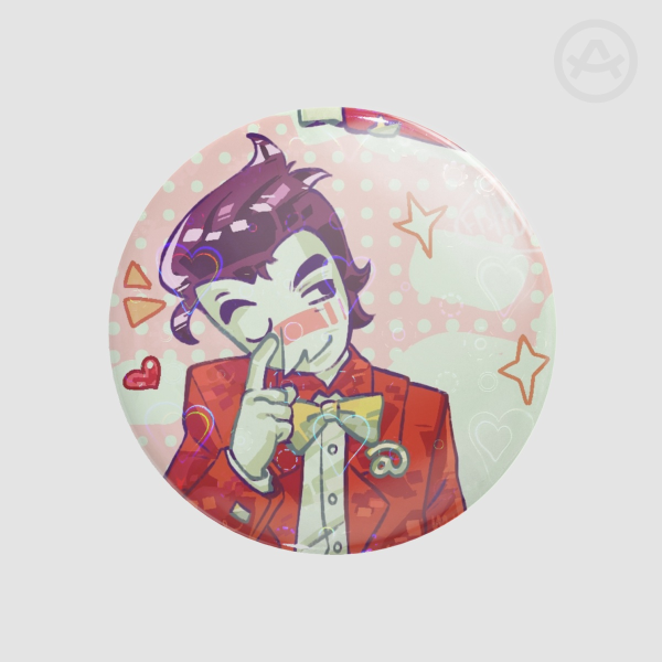 Spamton Round Badges (Button Pins)