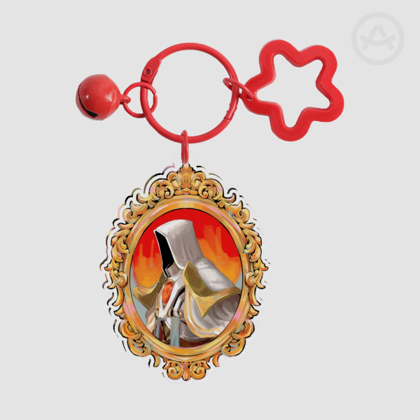 Archangel Michael Acrylic Keychain