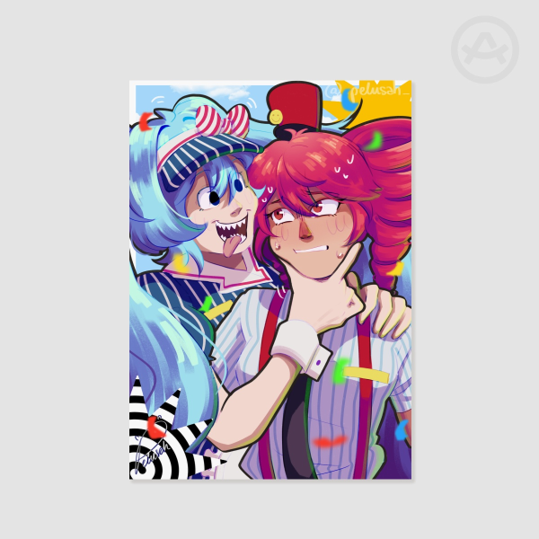 Miku&Teto | Mesmerizer print