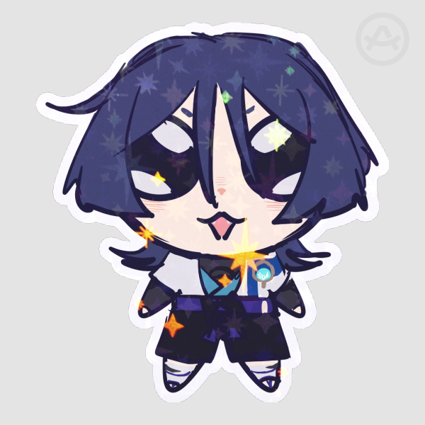 Silly Guy Wanderer Sticker