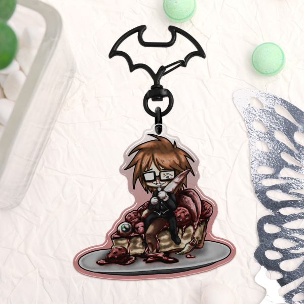 Randal Ivory ( RANFREN ) Cheesecake KEYCHAIN