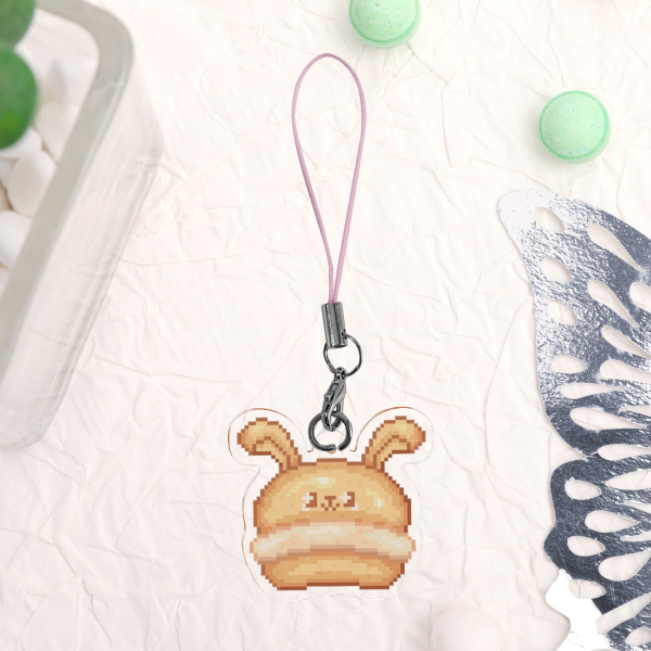 Cream bun ||Bunny_Phonecharm